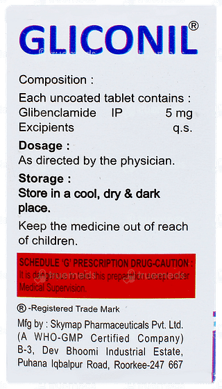 Gliconil Tablet 10