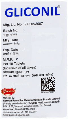 Gliconil Tablet 10