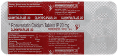 Glihypo Plus 20 Tablet 10 Glihypo Plus 20 Tablet 10