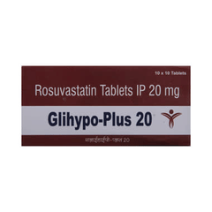 Glihypo Plus 20 Tablet 10 Glihypo Plus 20 Tablet 10