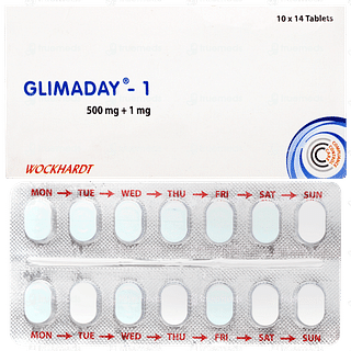 Glimaday 1 Tablet 14
