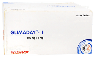 Glimaday 1 Tablet 14