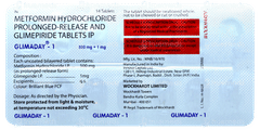 Glimaday 1 Tablet 14