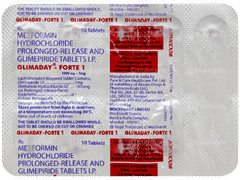 Glimaday Forte 1 Tablet 10 Glimaday Forte 1 Tablet 10