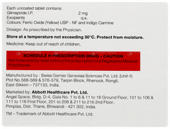 Glimer 2 Tablet 15