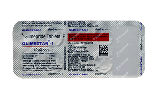 Glimestar 1 MG Tablet 10