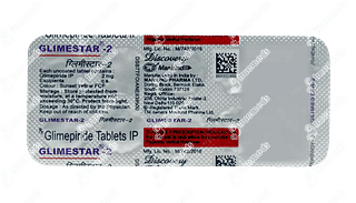 Glimestar 2 MG Tablet 10