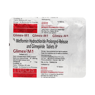 Glimex M 1/500 Mg Tablet 10