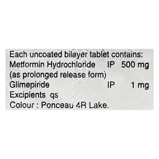 Glimex M 1/500 Mg Tablet 10
