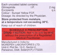 Glimi Cure 2 Tablet 10 Glimi Cure 2 Tablet 10