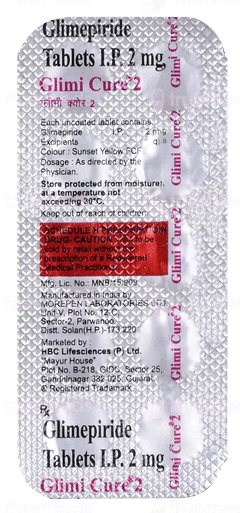 Glimi Cure 2 Tablet 10 Glimi Cure 2 Tablet 10