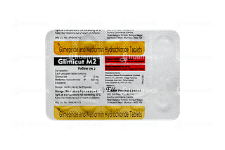 Glimicut M 2/500 MG Tablet 10