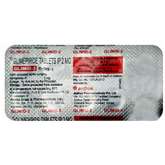 Glimid 2 Mg Tablet 10 Glimid 2 Mg Tablet 10