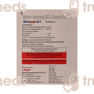 Glimipack M 1 Tablet 10