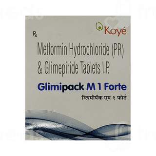 Glimipack M 1 Forte Tablet 10