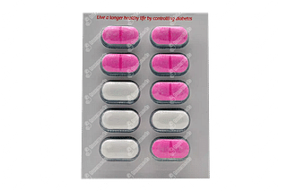 Glimipack M Forte 2/1000 MG Tablet 10