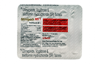 Glimipack Mv 0.2/500/1 MG Tablet Sr 10