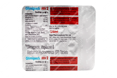 Glimipack Mv 2 Tablet 10 Glimipack Mv 2 Tablet 10