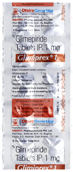 Glimiprex 1 Tablet 10