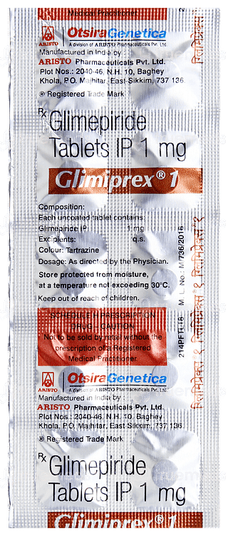 Glimiprex 1 Tablet 10