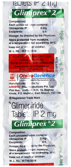 Glimiprex 2 Tablet 10