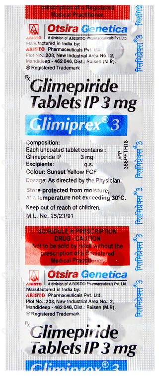 Glimiprex 3 Tablet 10