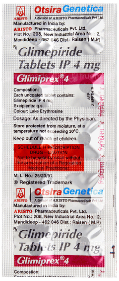 Glimiprex 4 Tablet 10 Glimiprex 4 Tablet 10