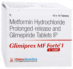 Glimiprex Mf Forte 1 Tablet 10 Glimiprex Mf Forte 1 Tablet 10