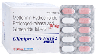 Glimiprex Mf Forte 2 Tablet 10