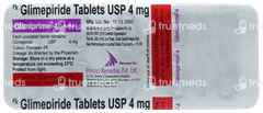 Glimiprime 4 Tablet 10 Glimiprime 4 Tablet 10