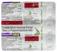 Glimiprime Mp 2 Tablet 15 Glimiprime Mp 2 Tablet 15