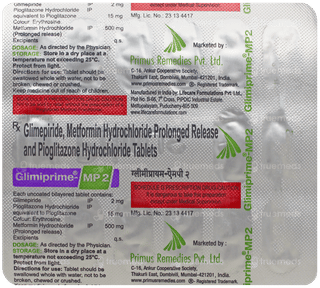 Glimiprime Mp 2 Tablet 15