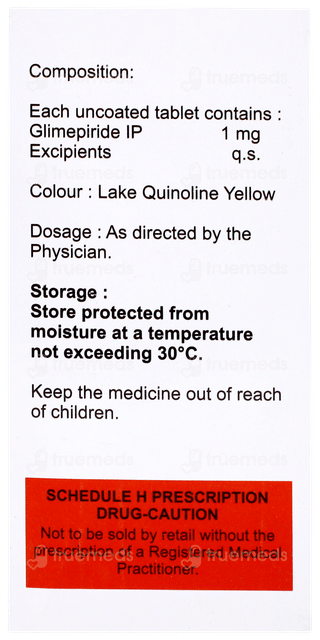 Glimisave 1 Tablet 15