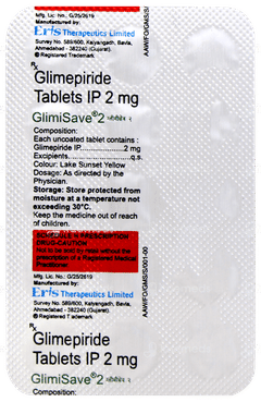 Glimisave 2 Tablet 15 Glimisave 2 Tablet 15
