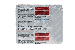 Glimisave M Forte 1/1000 MG Tablet Pr 15