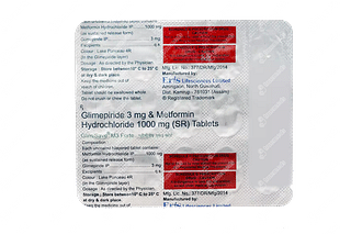 Glimisave M Forte 3/1000 MG Tablet Pr 15