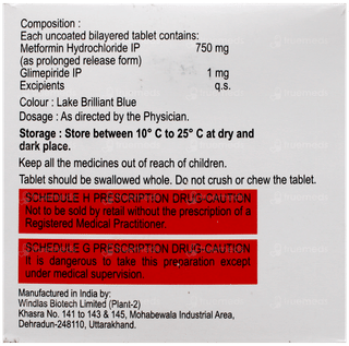 Glimisave Max 1 Tablet 15