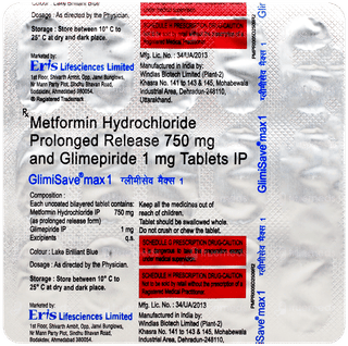 Glimisave Max 1 Tablet 15