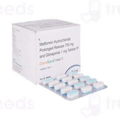 Glimisave Max 1 Tablet 15