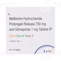 Glimisave Max 1 Tablet 15