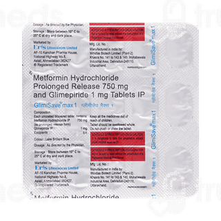 Glimisave Max 1 Tablet 15