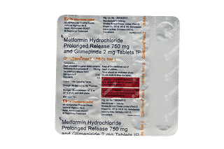 Glimisave Max 2/750 MG Tablet Pr 15