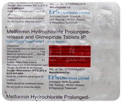 Glimisave Max Forte 1 Tablet Pr 15 Glimisave Max Forte 1 Tablet Pr 15