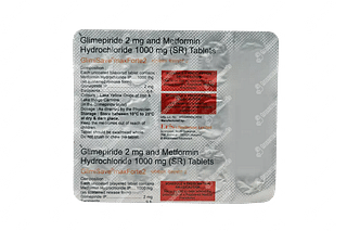 Glimisave Max Forte 2/1000 MG Tablet Sr 15