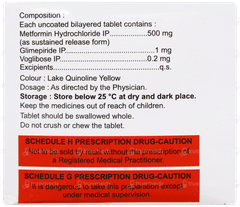 Glimisave Mv 1 Tablet 15 Glimisave Mv 1 Tablet 15
