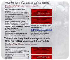 Glimisave Mv 2 Forte Tablet 15 Glimisave Mv 2 Forte Tablet 15