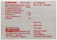 Glimison Mp 1 Tablet 15