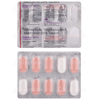 Glimitab Mv 1 Tablet 10