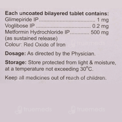 Glimitab Mv 1 Tablet 10 Glimitab Mv 1 Tablet 10