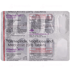 Glimitab Mv 1 Tablet 10 Glimitab Mv 1 Tablet 10